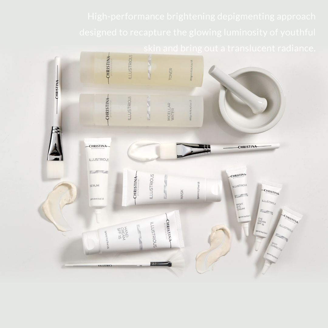 フェイシャルエステのイラストリアス製品